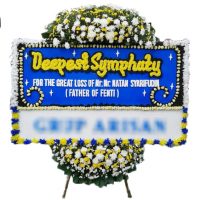 TOKO KARANGAN BUNGA DUKA CITA DI HARAPAN MULYA KOTA BEKASI