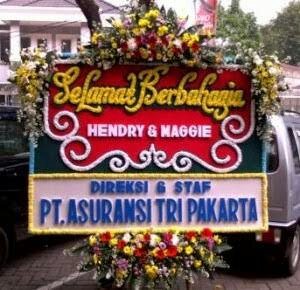Toko Karangan Bunga Wedding Cirangcang, Bandung.