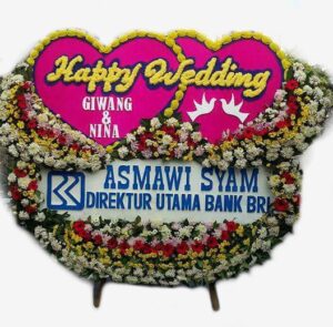 Toko Karangan Bunga Wedding Mengger, Bandung.