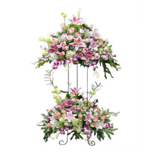 jual bunga standing flower di daerah kelapa gading