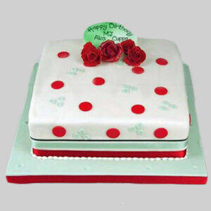 Red Poppy Cake