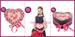 Jual Bunga Box Mawar di Kota Jakarta