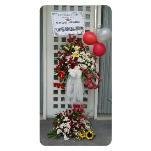 Kirim Bunga Krans Belasungkawa di Karawang Jawa Barat