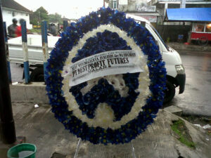 Toko Bunga Krans di Karawang, Jawa Barat