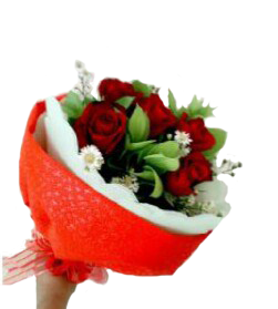 JUAL BUNGA HAND BOUQUET PLAJU, PALEMBANG