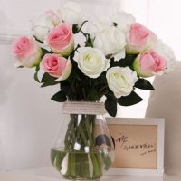 20-PCS-LOT-white-font-b-red-b-font-4-colors-silk-font-b-rose-b