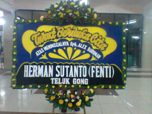 bunga papan duka cita