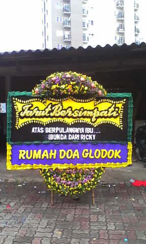 bunga papan duka cita