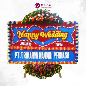 Karangan Bunga Papan Wedding - Indonesia - 23