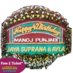 Jual Rangkaian Bunga Papan Congratulation Di Surabaya