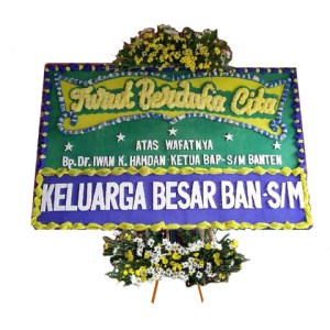 toko bunga papan duka cita di Kecamatan Bukit Raya Pekanbaru Riau (DAC-07)