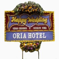 toko Bunga Papan happy Wedding di Kecamatan tebet