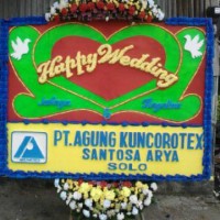 Jual Bunga Papan Wedding DI Kota Surabaya