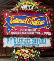 Jual Karangan Bunga Papan Congratulation Cantik & Murah di Kecamatan Batam Kota di Kota Batam (BPC-36)