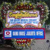 Jual Rangkaian Bunga Papan Congratulation Di Surabaya