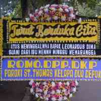florist bunga papan duka cita di daerah kelapa gading