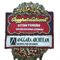 pesan karangan bunga papan congratulation di tebet