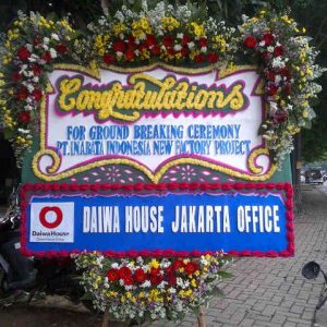 Jual Karangan Bunga Papan Congratulation Di Daerah Surabaya