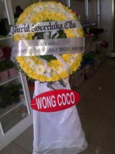 pesan standing flower duka cita di kabupaten sumedang