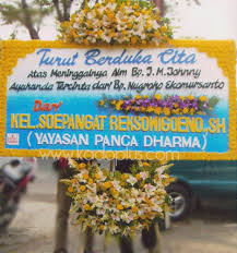 toko bunga standing flower belasungkawa di daerah kelapa gading