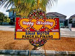 Jual Bunga Papan Wedding Di Kota Surabaya