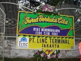 jual karangan bunga duka cita di kabupaten suka bumi