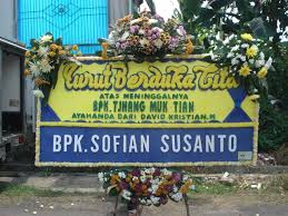 kirim karangan bunga duka cita di kabupaten pangandaran