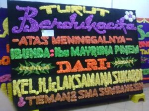 jual karangan bunga duka cita di kabupaten kuningan