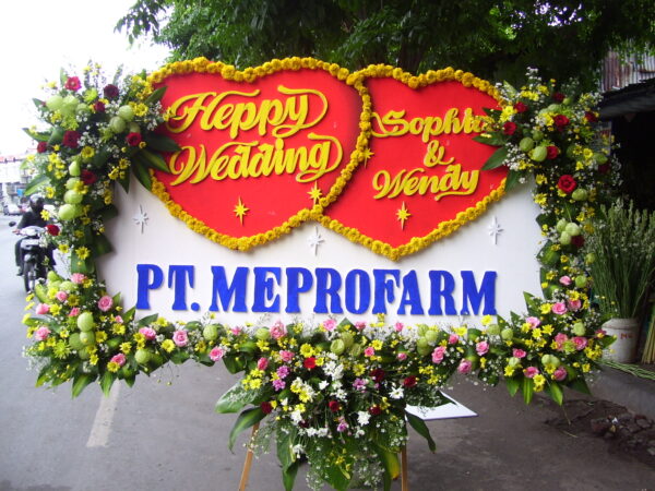 Jual Bunga Papan Wedding Di Kec. Cilandak Kota Jakarta