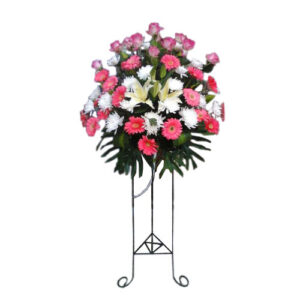 jual standing flower pernikahan di kabupaten purwakarta