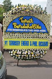 jual karangan bunga duka cita di daerah kelapa gading