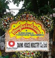 Pesan Bunga Papan Congratulation Kelapa Gading