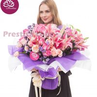 JUAL BUNGA HAND BOUQUET SUNGAI BEDUK, BATAM