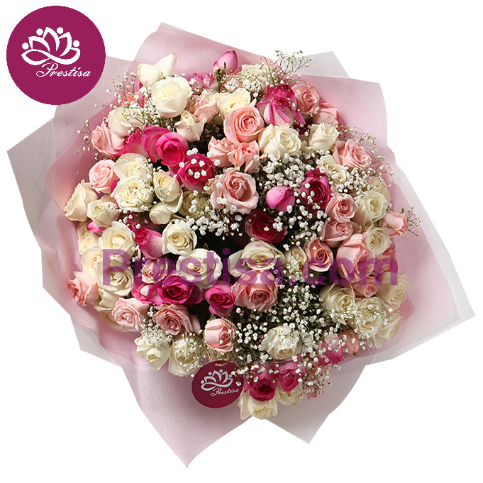 JUAL BUNGA HAND BOUQUET SEMANGGI, SOLO