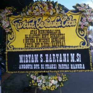 Toko Bunga Papan duka cita daerah Gubeng, Surabaya