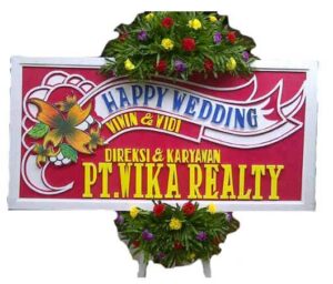 toko karanganbunga wedding di kalisari, jakarta