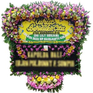 Toko Karangan Bunga Duka Cita Cihapit, Bandung.