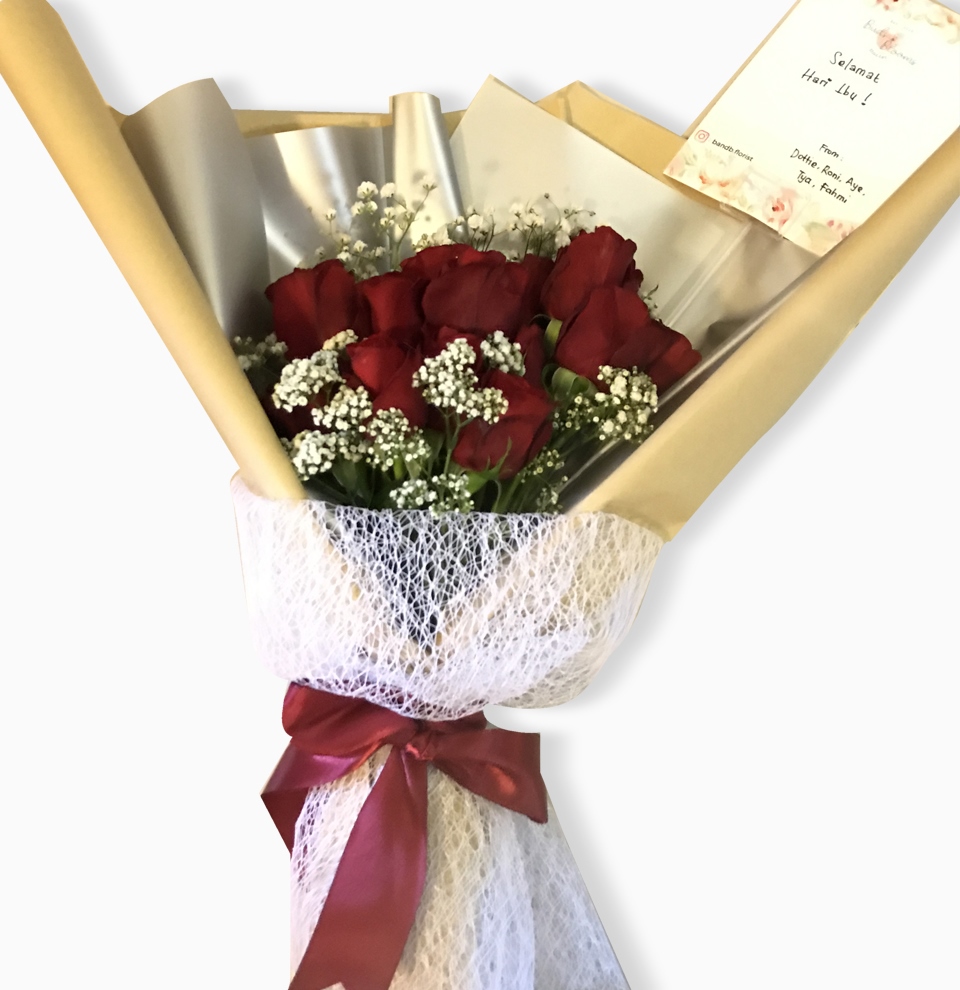 JUAL BUNGA HAND BOUQUET NGAMPILAN, JOGJA