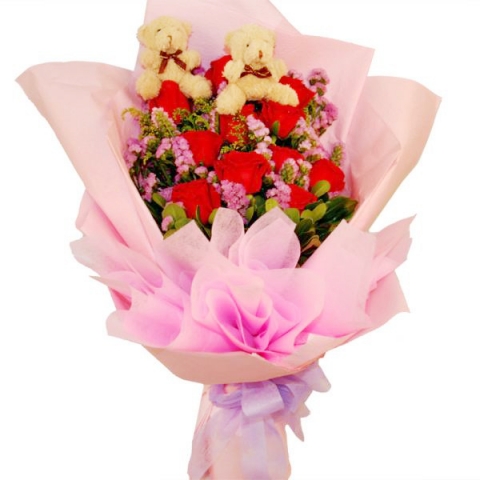 TOKO BUNGA MAWAR VALENTINE KENJERAN, SURABAYA