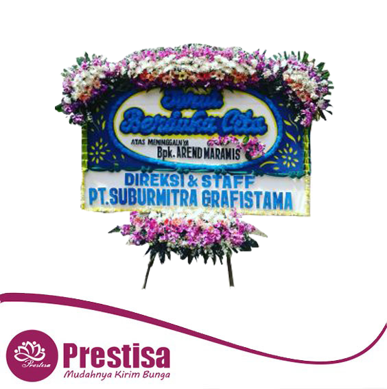 karangan bunga papan duka cita