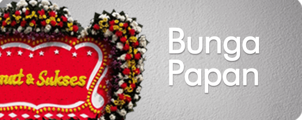 banner bunga papan congrats