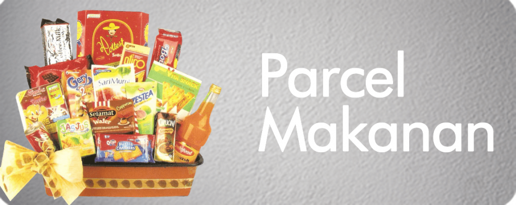 banner parcel makanan