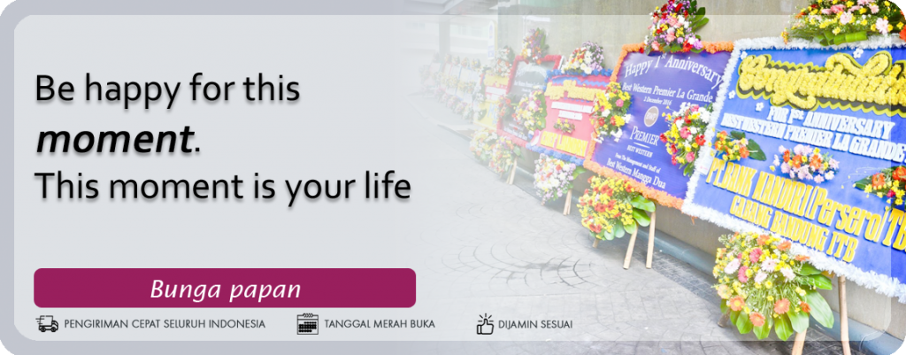 Banner Promo Bunga Papan Murah