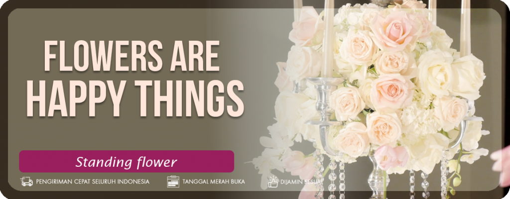 Delivery Standing Flower Online Indonesia Prestisa