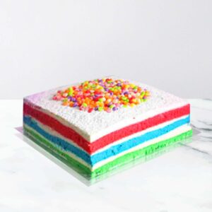 rainbow cheese cake