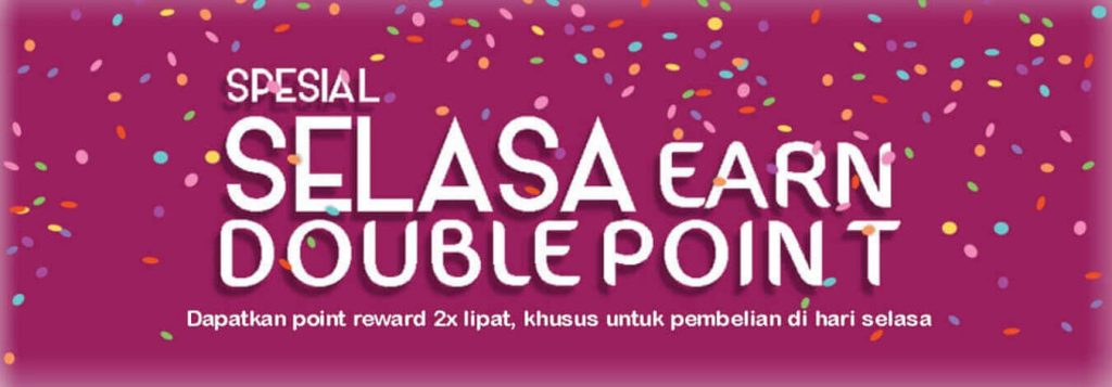 Promo Double Point Bunga