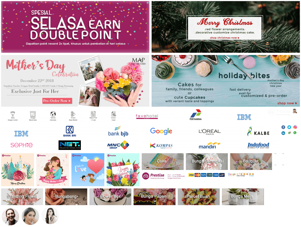 Toko Bunga Jakarta Css Desember