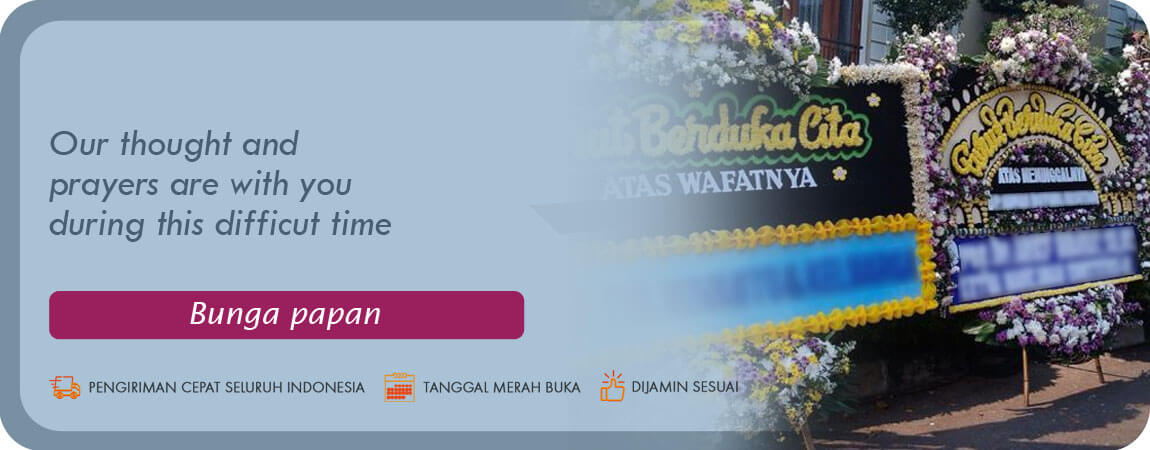 Bunga Papan Duka Cita Banda Aceh