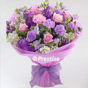 Hand Bouquet - Love In Purple