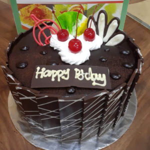Basic Choco Round Cake Bekasi